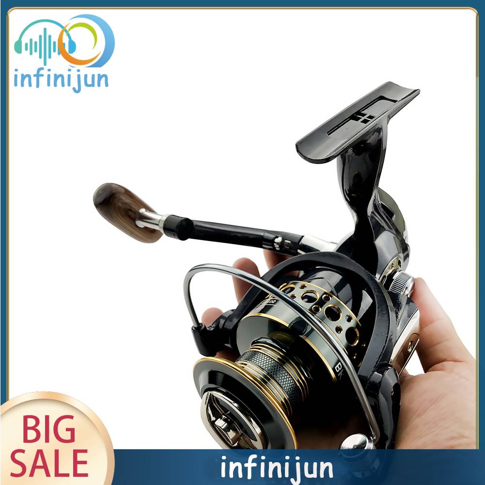 Máy Câu Cá Kim Loại 13 Bạc Đạn Tỉ Lệ Vòng Quay 5.2 / 1 / 4.7 / 1