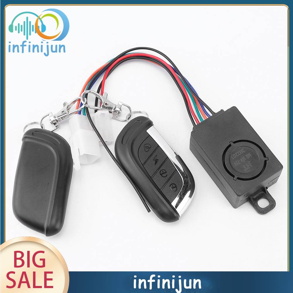 Hệ Thống Báo Động Chống Thất Lạc 125dB Cho Xe Đạp Điện