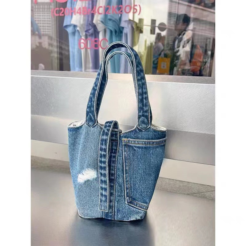 Túi Xách Denim Thời Trang 2023 Mới Mẻ Cao Cấp Dễ Phối Đồ Phong Cách Mỹ
