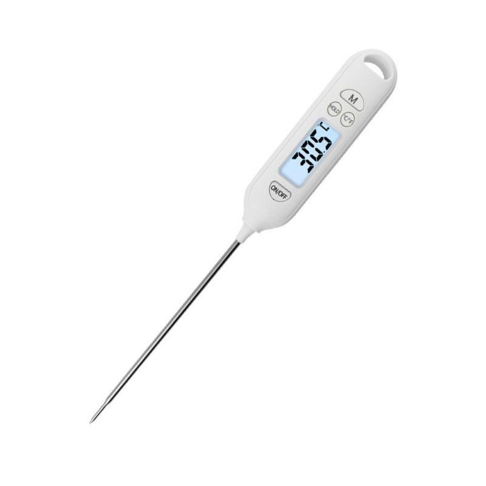 Aaron1 Nhiệt Kế Điện Tử Chống Thấm Nước Có Đèn Nền Tiện Dụng Cho Nấu Nướng