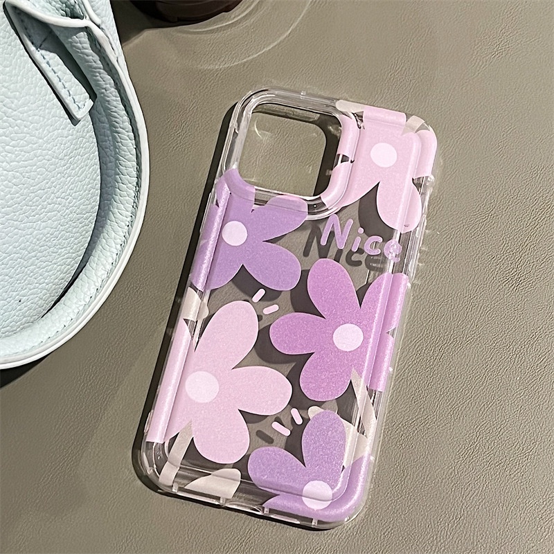 Ốp Điện Thoại Túi Khí Chống Sốc Hình Hoa Cho iphone15 / 14promax / 13 / 12 / 11 / XR / XS / X / XSMAX / 6PLUS / 6SPLUS / 7 / 8PLUS