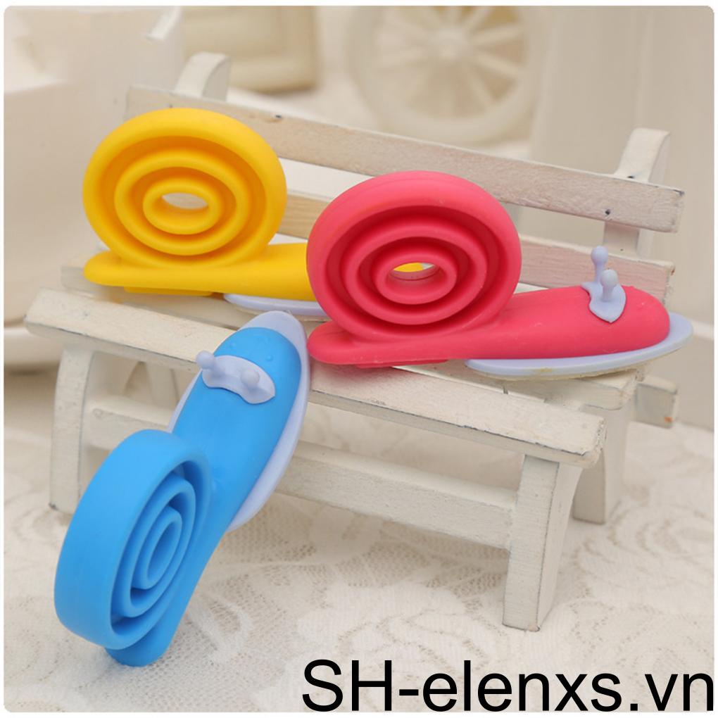 3 Miếng Chặn Cửa Mềm Mại Màu Sắc Ngẫu Nhiên