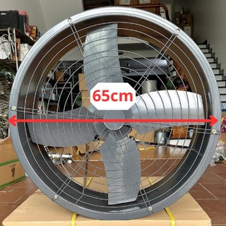 Quạt thông gió " màu xám " - hút tròn - quạt tròn tản nhiệt - hướng trục - đường kính 600