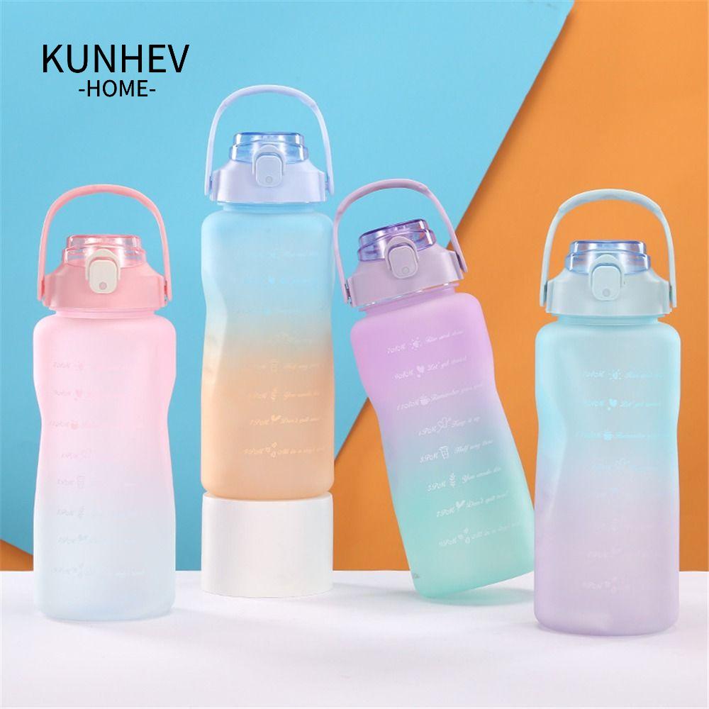 KUNHEV Bình Nước Dung Tích 1500 / 2000ml Chống Rò Rỉ Tiện Dụng