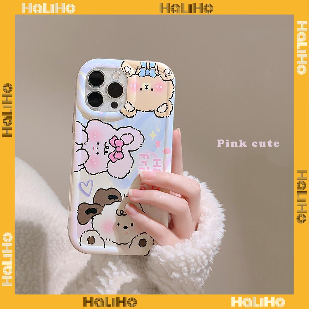 Ốp lưng iPhone 11 Ốp Lưng iPhone Khung Ảnh TPU Trong Suốt Túi Khí Mềm Bảo Vệ Chống Sốc Camera Những Người Bạn Động Vật Dễ Thương Tương thích với iPhone 14 13 Pro max 12 Pro Max 11 xr xs 7Plus 8Plus