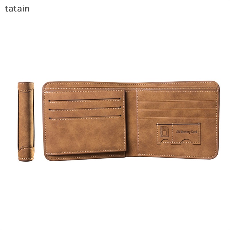 Ví Da Bò Gập Đôi Đựng Thẻ Tín Dụng / ID Dành Cho Nam