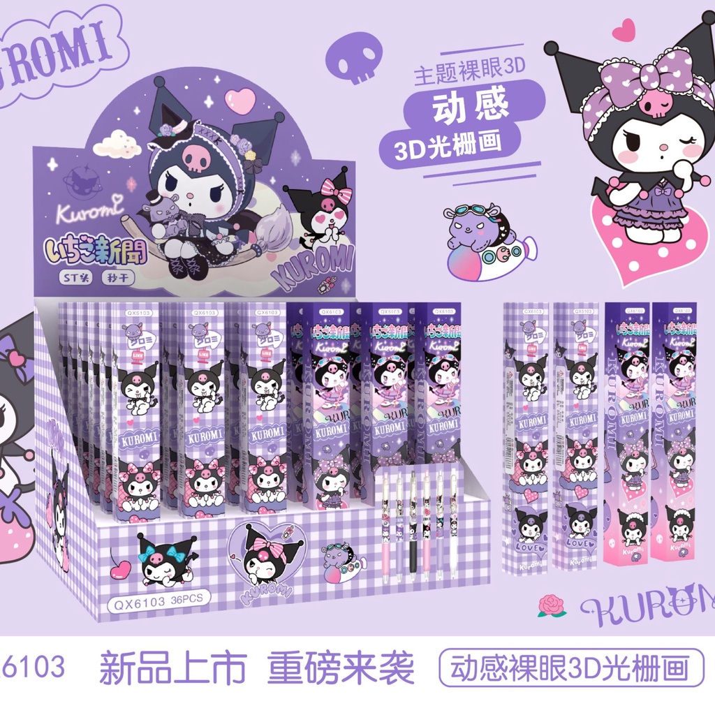 Bút Mực Nước 0.5mm SY2 SPY Forger Genshin Sanrio Dành Cho Học Sinh YS2