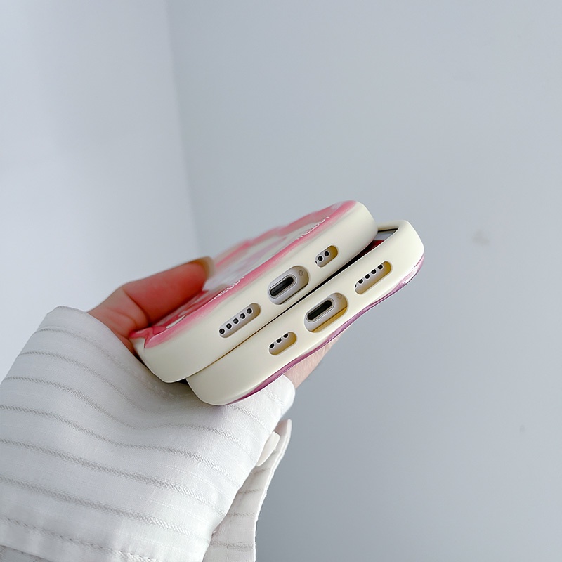 Ốp Điện Thoại TPU Dẻo Họa Tiết Tai Thỏ 3D Dễ Thương Cho iPhone 14 13 12 Pro Max Plus 11