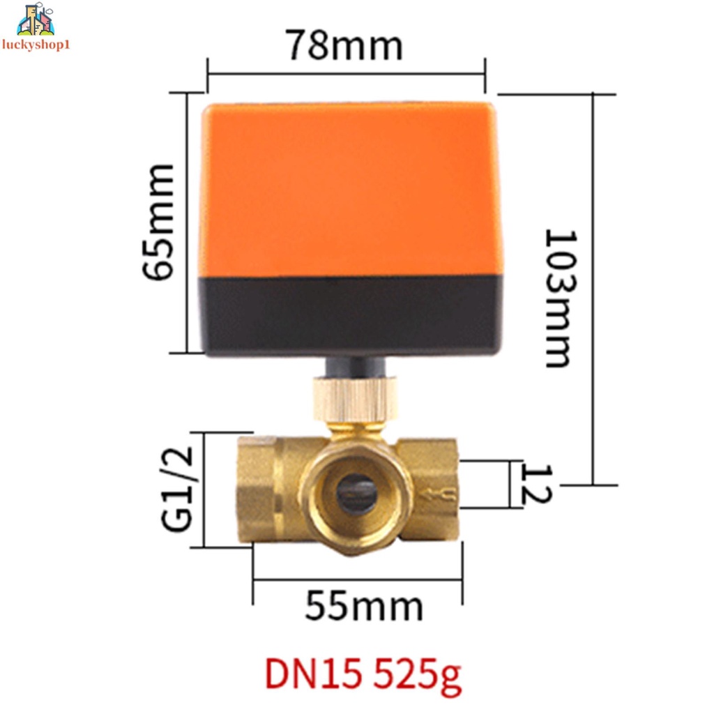 Van Bi Điện 1 / 2 &quot;3 / 4&quot; 1 &quot;2&quot; AC 220V Dễ Lắp Đặt