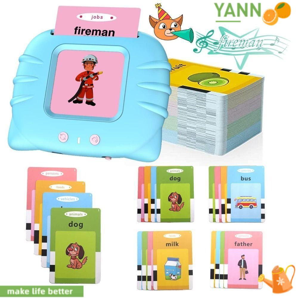 YANN1 Bộ Thẻ Âm Thanh Vui Nhộn Dành Cho Trẻ Mẫu Giáo