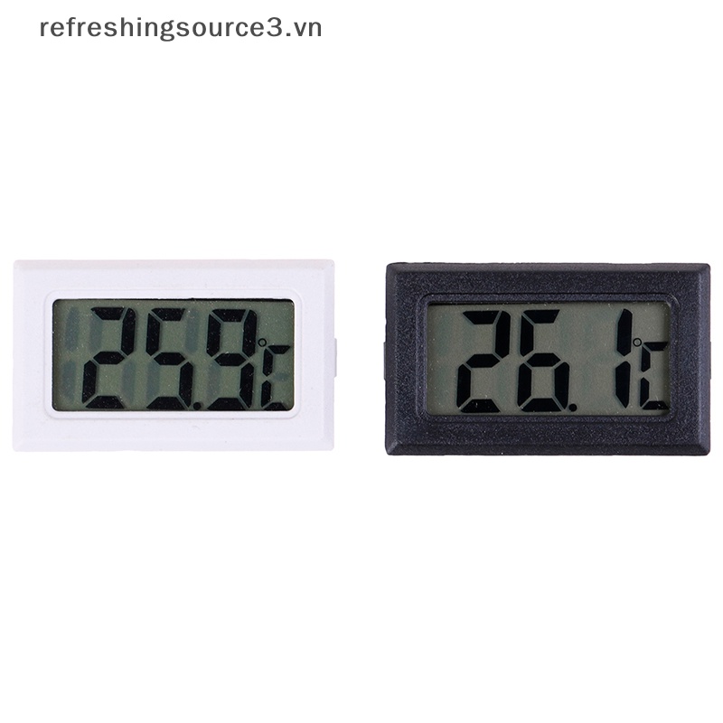 1 Máy Đo Nhiệt Độ Và Độ Ẩm Kỹ Thuật Số Mini Màn Hình LCD 3.vn