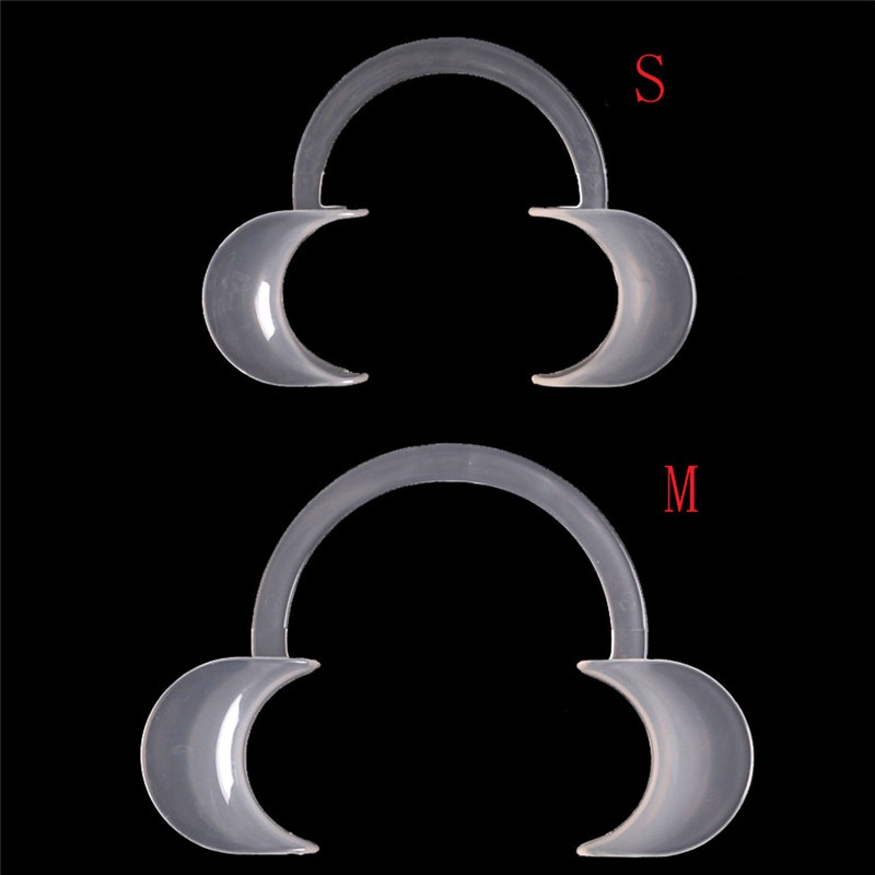 Set 2 Dụng Cụ Mở Miệng Má Hồng / Môi Chỉnh Hình Chữ C Bằng Nhựa {refreshingsource3.vn}