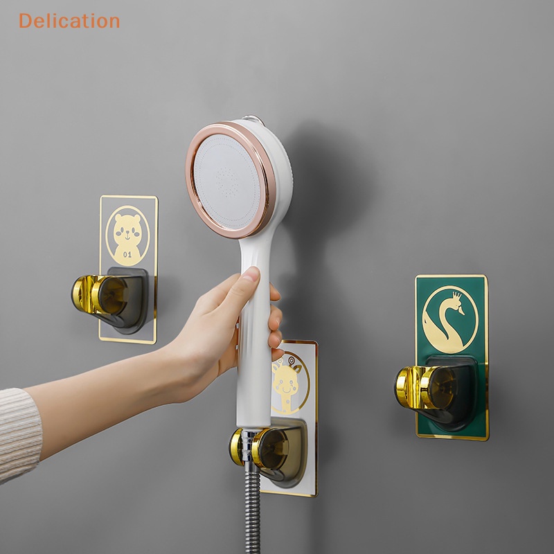 [Delication] Giá Đỡ Đầu Vòi Hoa Sen Cầm Tay Dán Tường Không Cần Khoan Có Thể Điều Chỉnh Mạnh