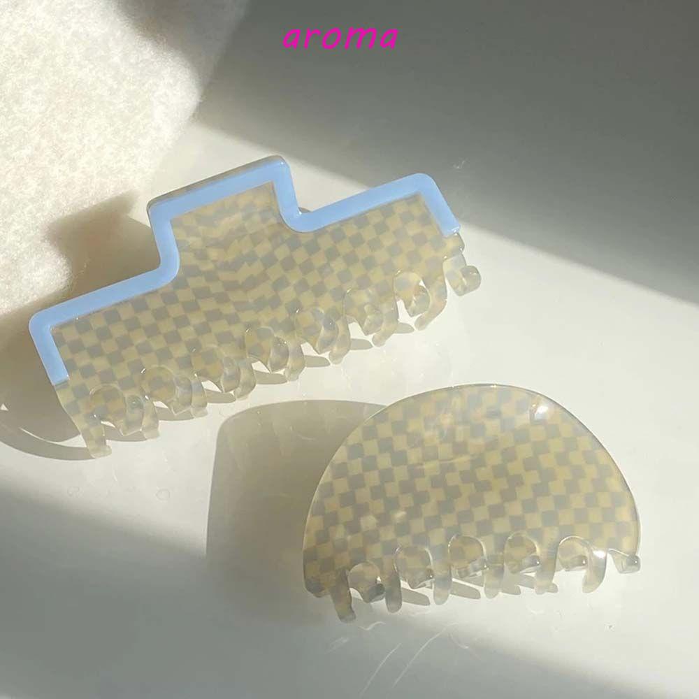 AROMA Kẹp Tóc Càng Cua Họa Tiết Quả Cherry Đơn Giản Cổ Điển Thời Trang Cho Nữ