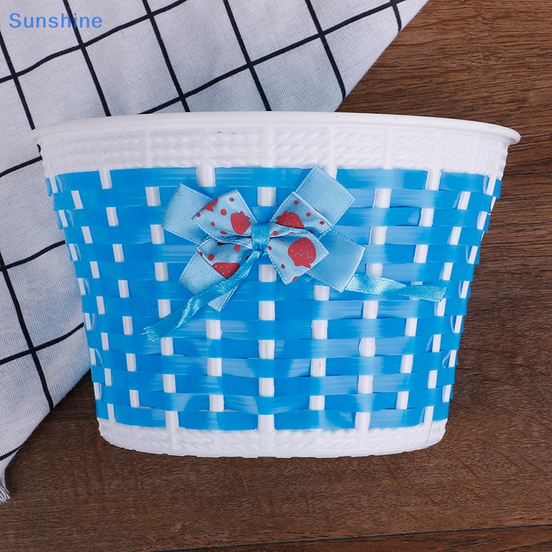 Giỏ Đựng Đồ Gắn Phía Trước Xe Đạp Tiện Dụng Cho Bé Gái