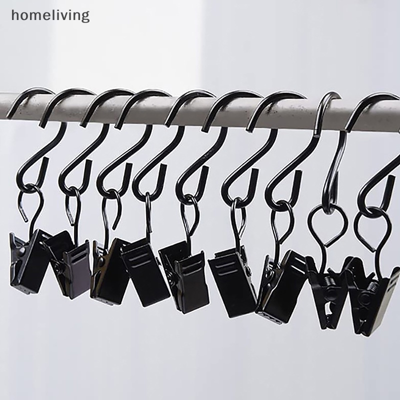 Bộ 10 Móc Treo Rèm cửa sổ Bằng Sắt Chắc Bền Và Bền