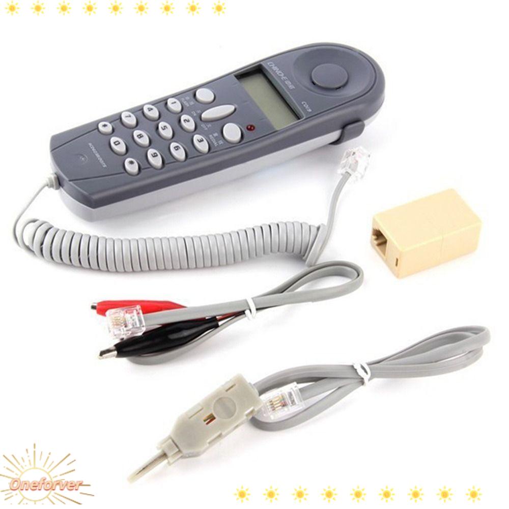 Dụng Cụ Kiểm Tra Dây Cáp Mạng Điện Thoại Màu Xanh Dương C019