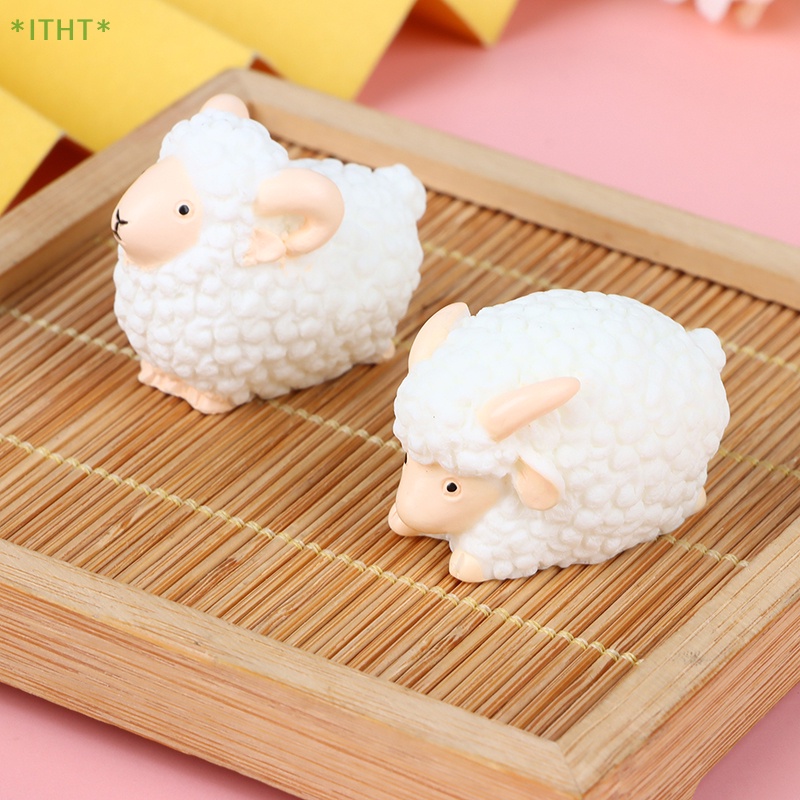 1 Mô Hình Chú Cừu Mini Đáng Yêu Dùng Trang Trí Mới