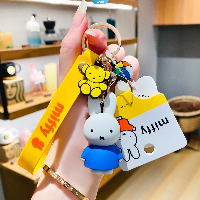 Móc Khóa Hình Thỏ Miffy Dễ Thương Sáng Tạo