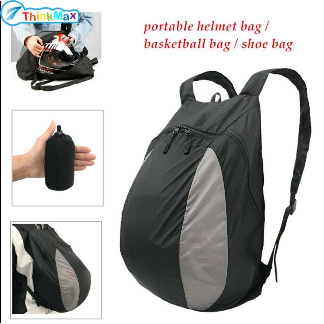 Thinkmax Ba Lô Đựng Mũ Bảo Hiểm Dung Tích 28L Chất Liệu Nylon Chống Thấm Nước Tiện Dụng