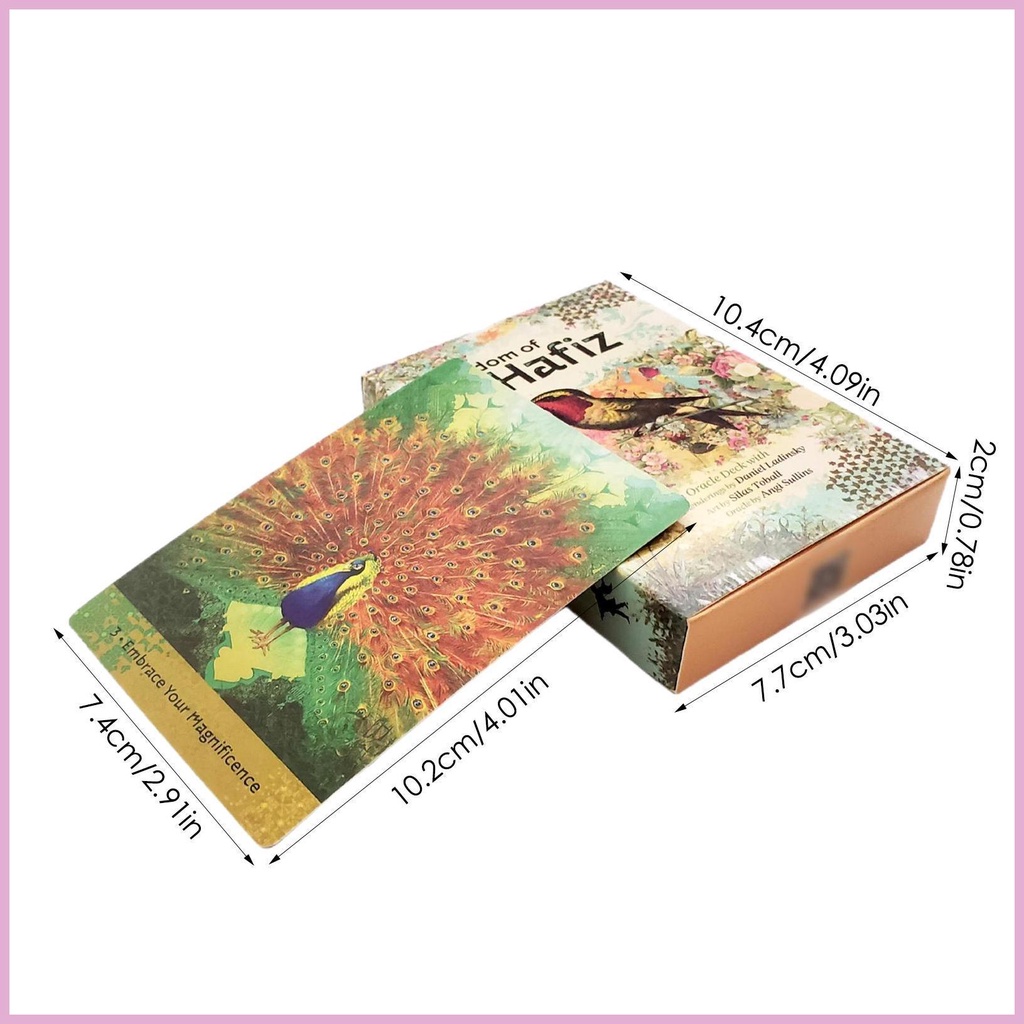 Bộ Thẻ Bài Tarot Oracle Truyện Tranh Tiếng Anh Thú Vị