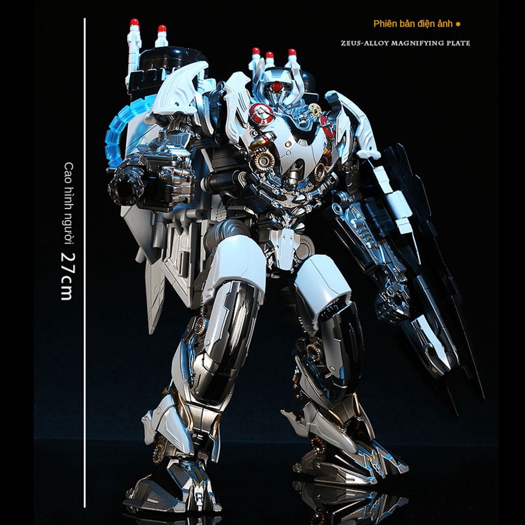 Transformers Mô Hình Máy Bay Chiến Đấu Nigen Ghost Fighter Zeus Bằng Hợp Kim