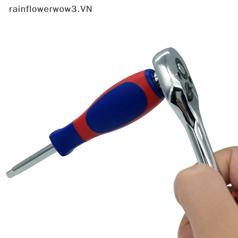 Cờ Lê Ổ Cắm Hình Vuông Nhỏ 1 / 4 Inch Với Lỗ Đuôi Xoay Đa Năng Tiện Dụng