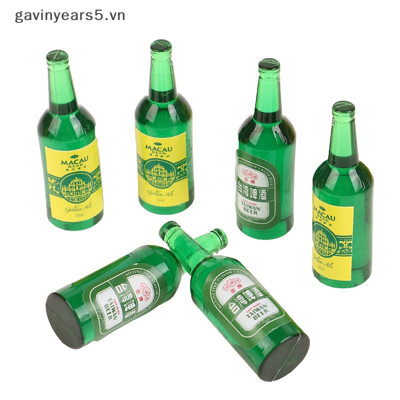 Mô Hình Xe Đẩy Bia Mini Trang Trí Nhà Búp Bê Tỉ Lệ 1 / 12