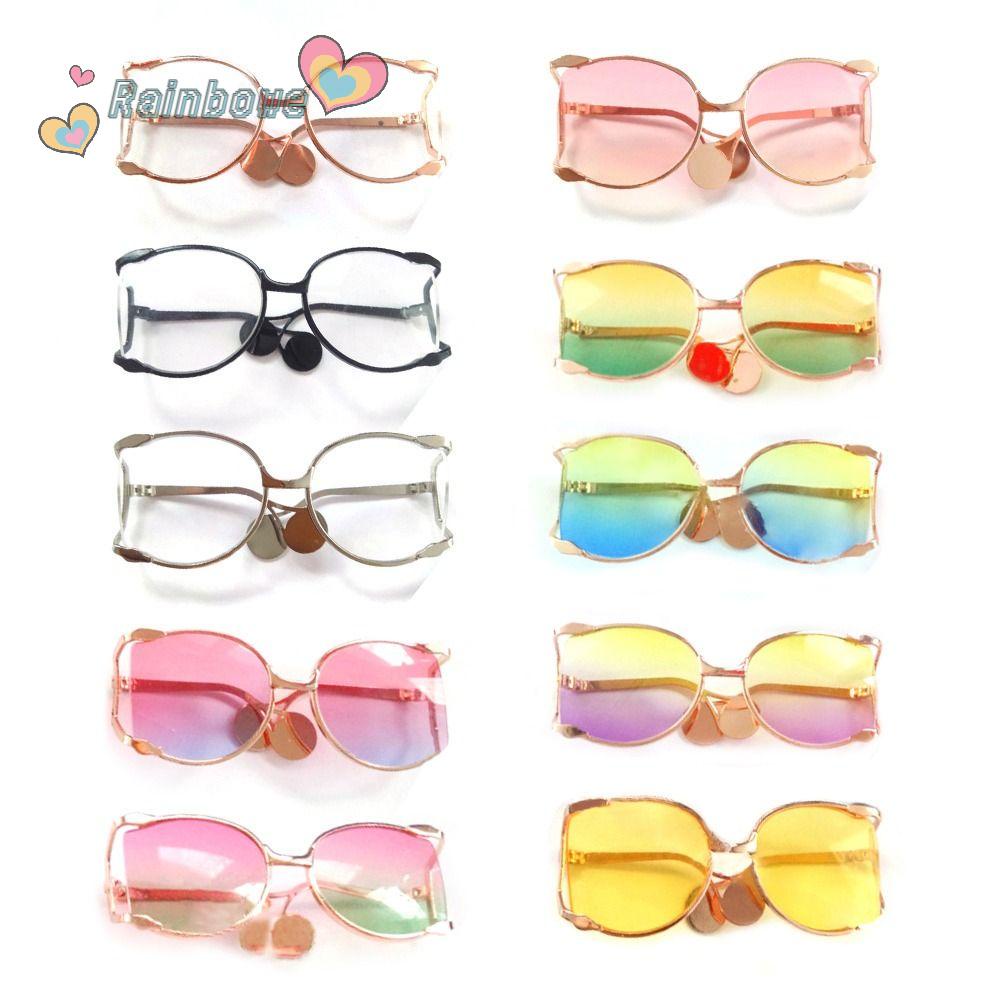 RAINBOW Kính Mắt Gọng Tròn Dễ Thương Cho Búp Bê BJD 1 / 31 / 4
