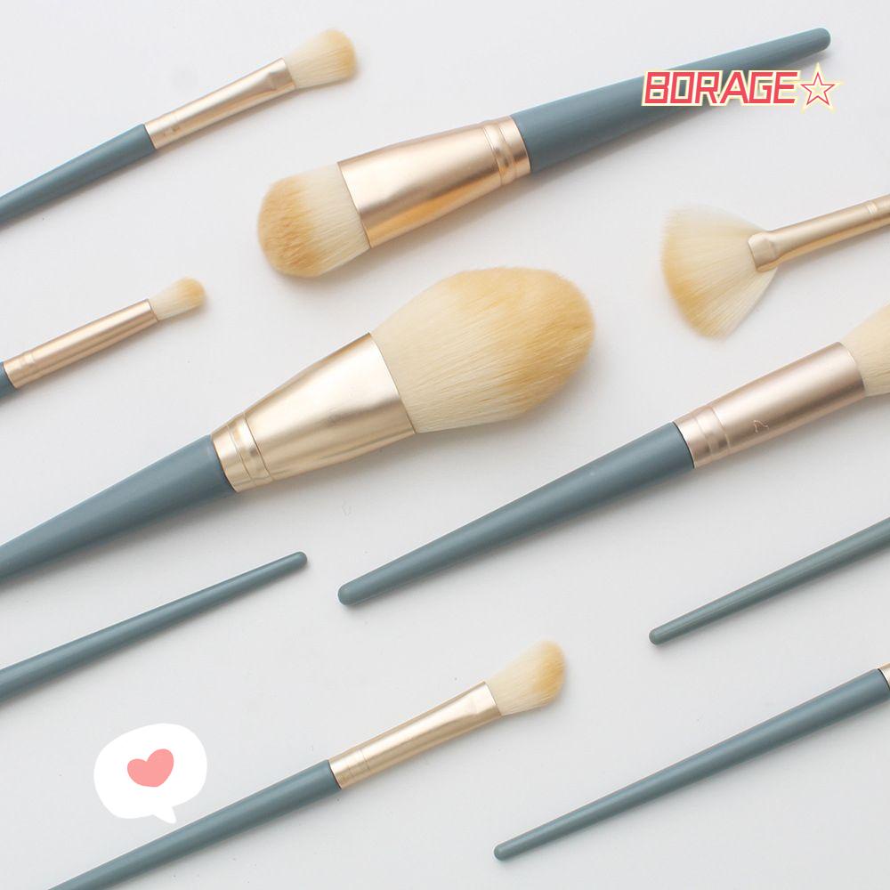BORAG Set Cọ Trang Điểm Mắt Lông Mềm Siêu Bền