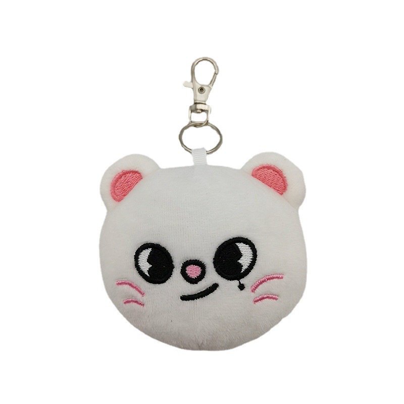 New Stray Kid skzo Stray children pendant plush doll key chain 2TZY