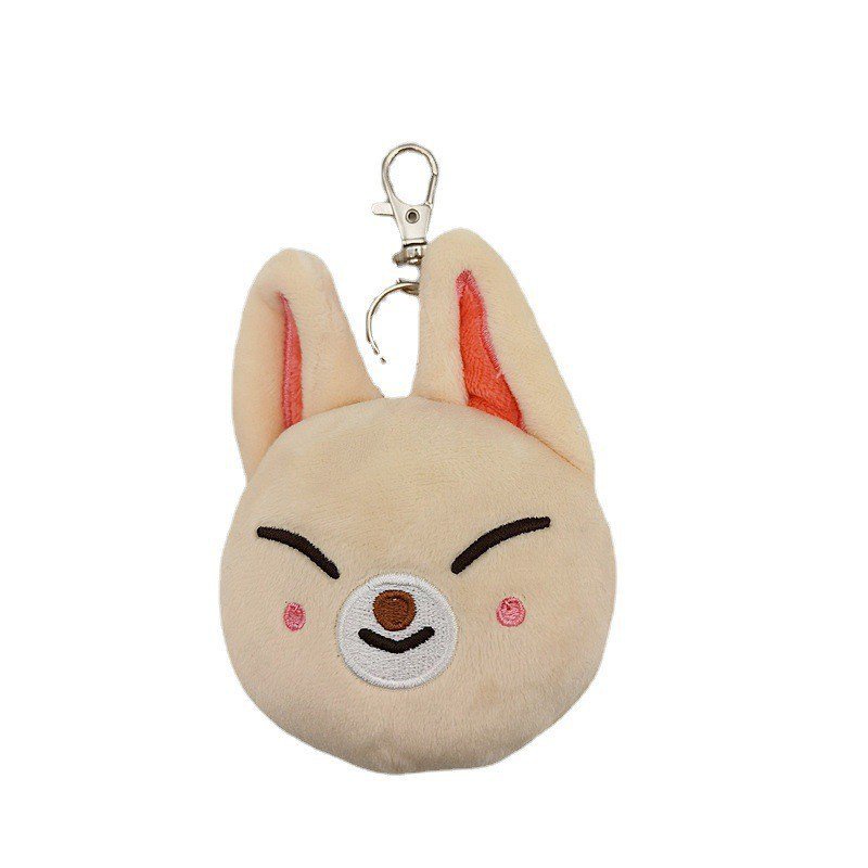 New Stray Kid skzo Stray children pendant plush doll key chain 2TZY