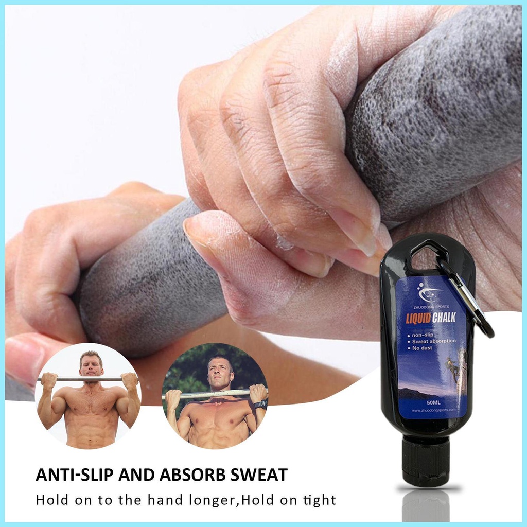 Phấn Lỏng 100ml Nhanh Khô Chống Thấm Mồ Hôi Chống Trượt Cho Leo Núi tdevn