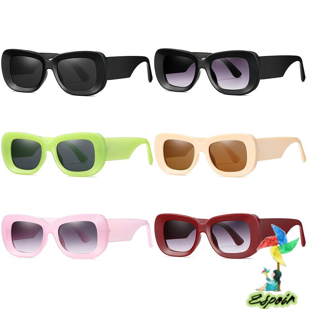 ESPO Kính Mát Hình Chữ Nhật Chống Tia UV400 Thời Trang