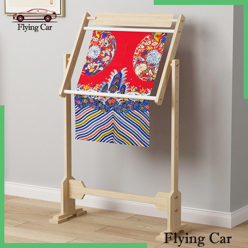 Khung Đứng Thêu Tranh Chữ Thập Bằng Gỗ