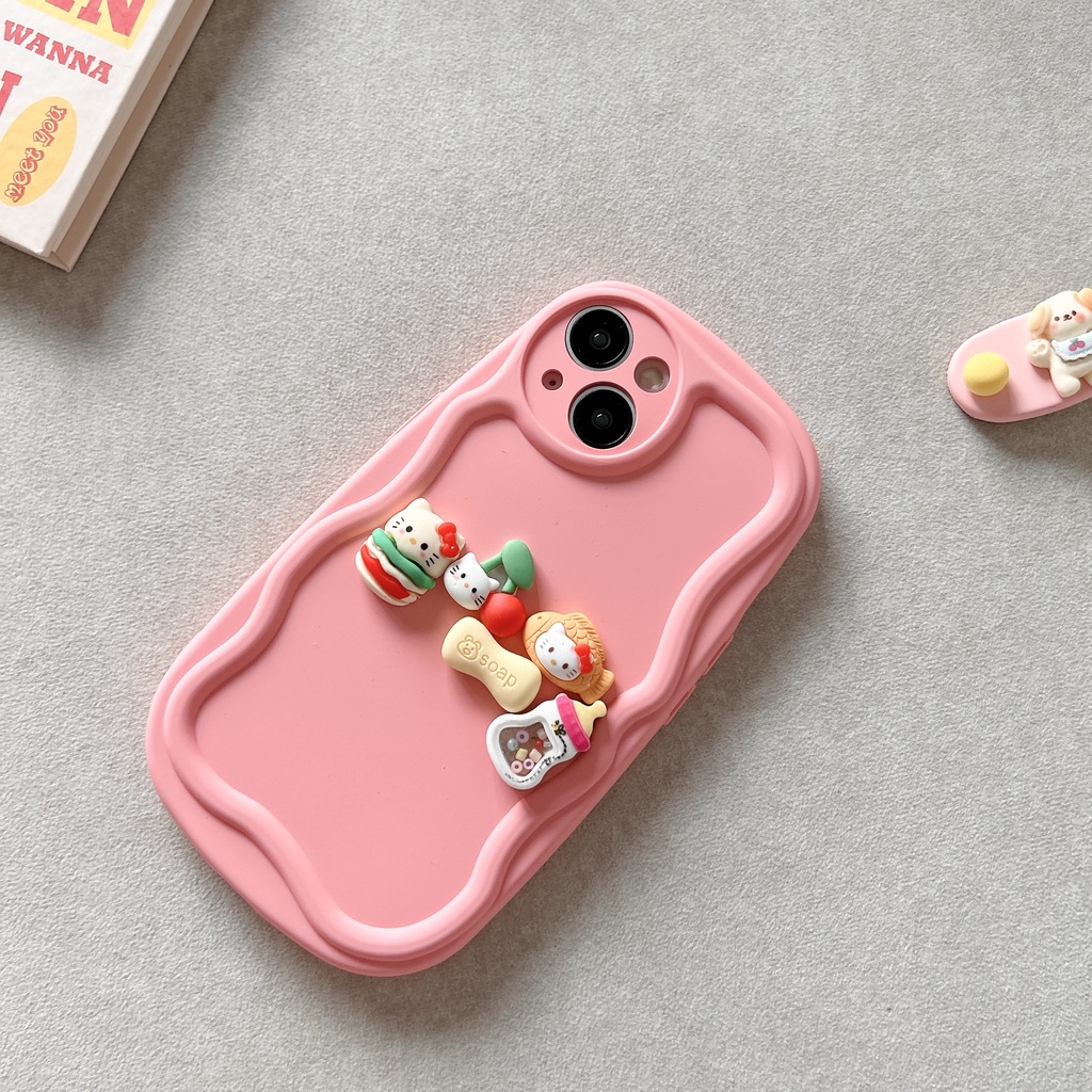 Ốp Điện Thoại Mềm Chống Sốc In Hình Búp Bê Hoạt Hình Dễ Thương Cho iPhone 14 14PRO max 13 12PRO max 13pro max 11