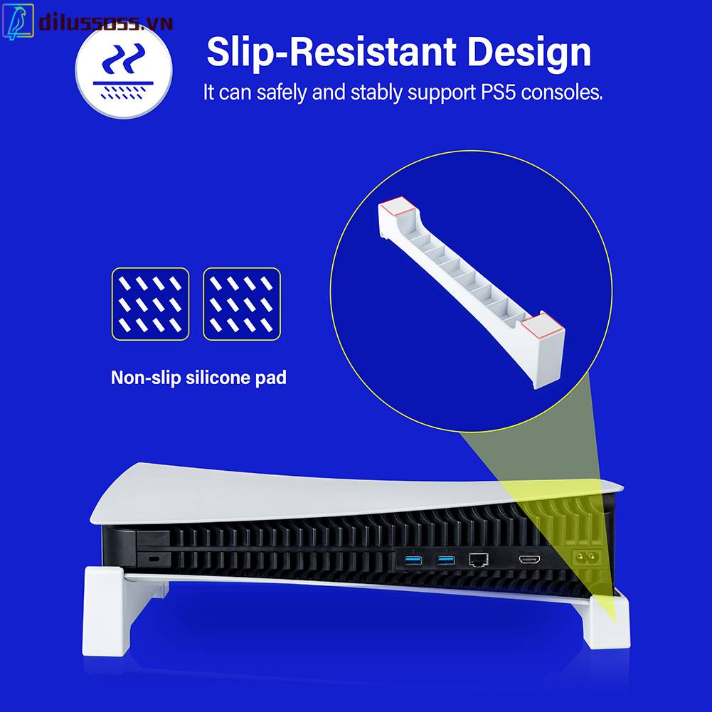 Giá Đỡ Đứng Cho Máy Chơi Game PS5 Phiên Bản Ổ Đĩa Host Drive / Kỹ Thuật Số