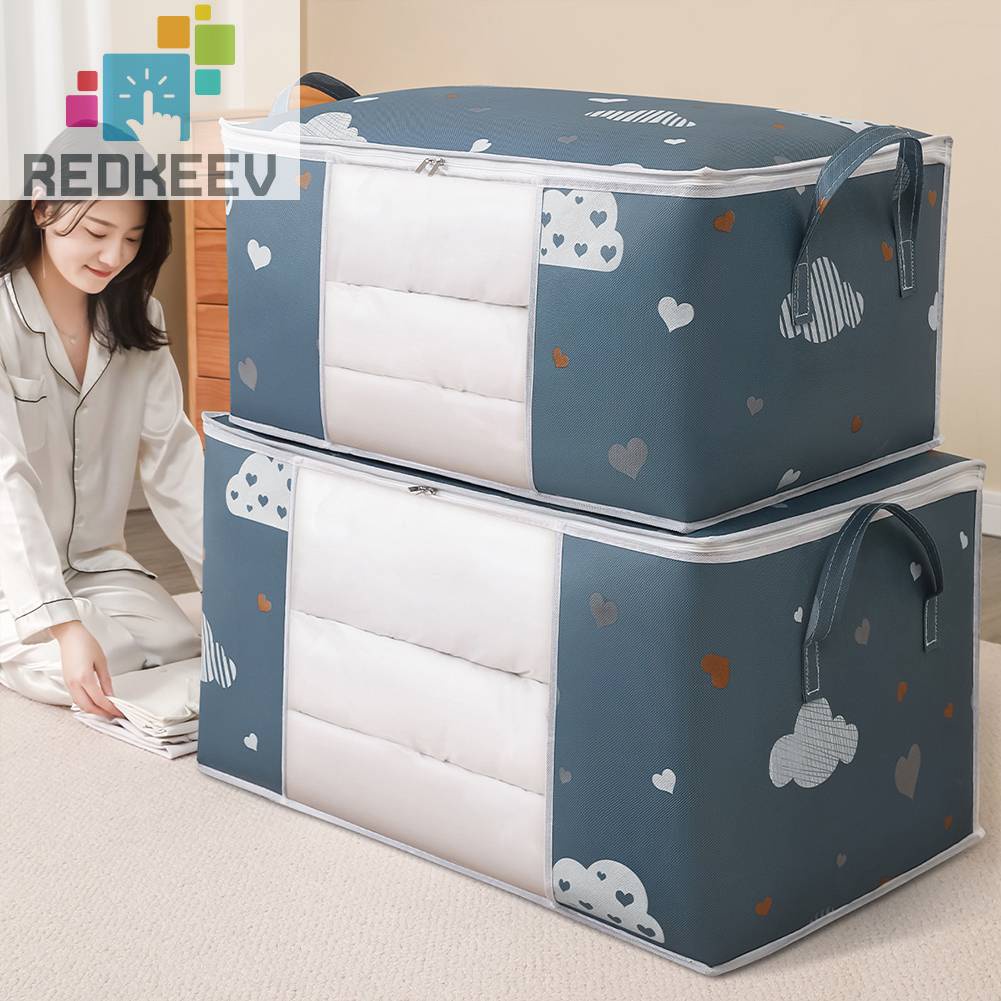 Túi Đựng Quần Áo Bằng Vải Siêu Bền Tiện Dụng Cho Gia Đình