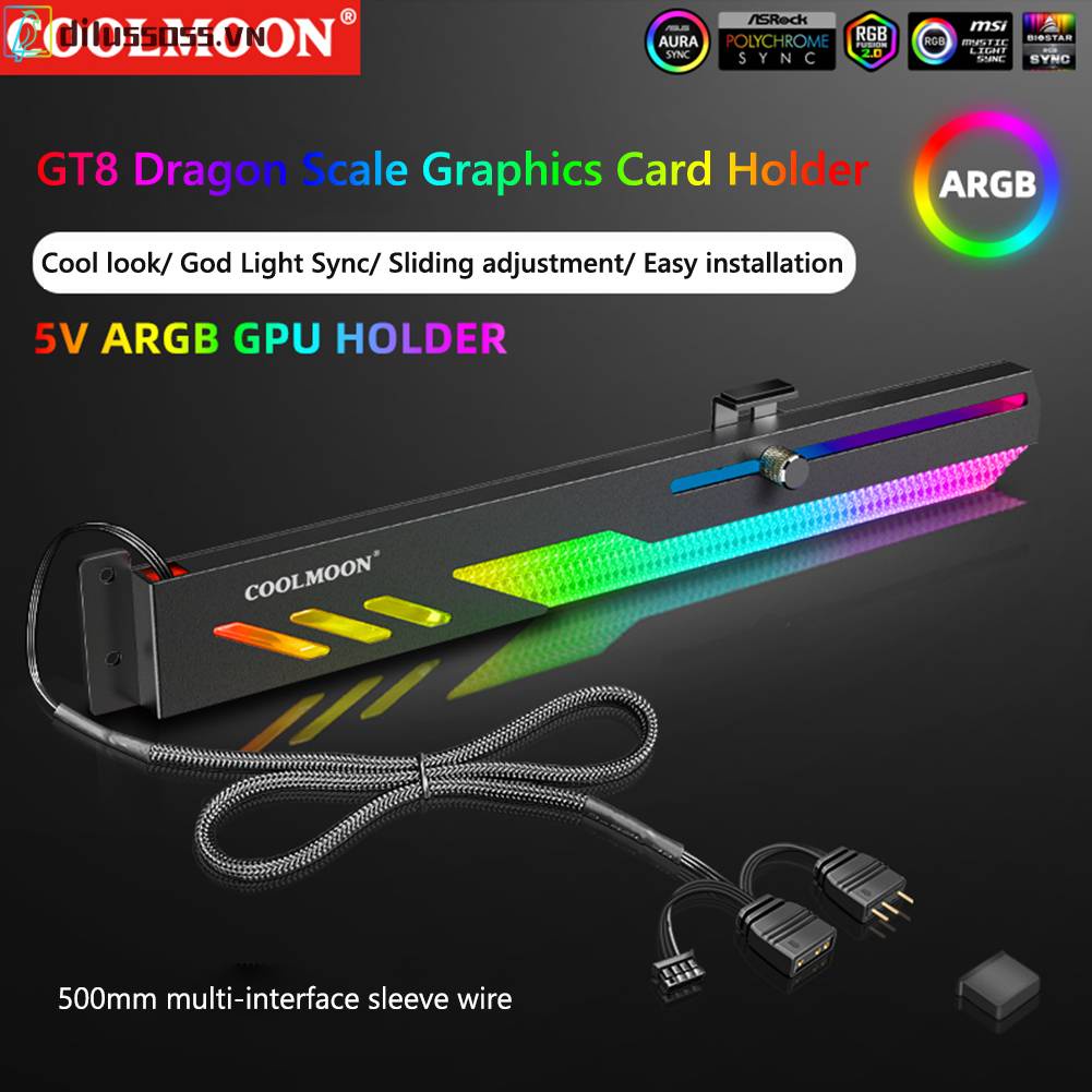 Giá Đỡ Card Video GPU GT8 Hỗ Trợ Máy Tính