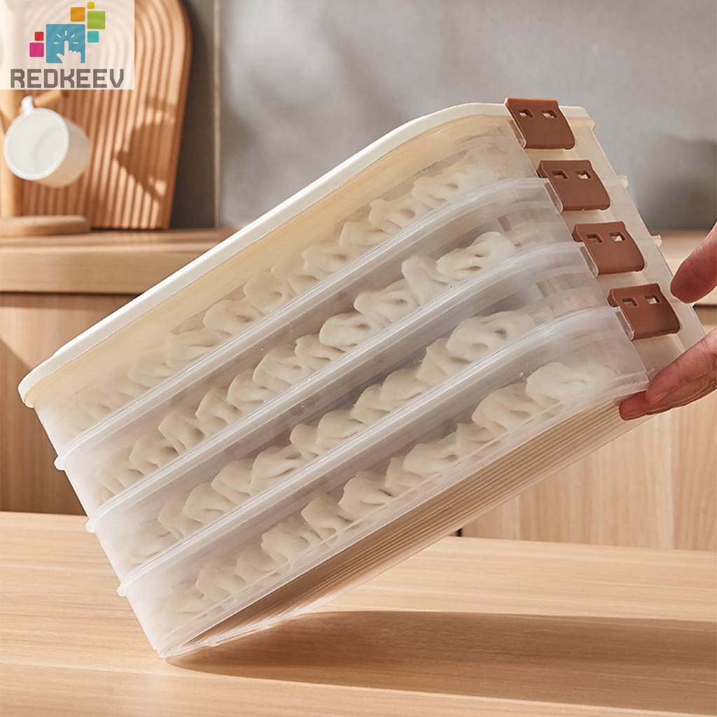 Hộp Đựng Bánh Xếp 3 / 4 Tầng Tiện Lợi