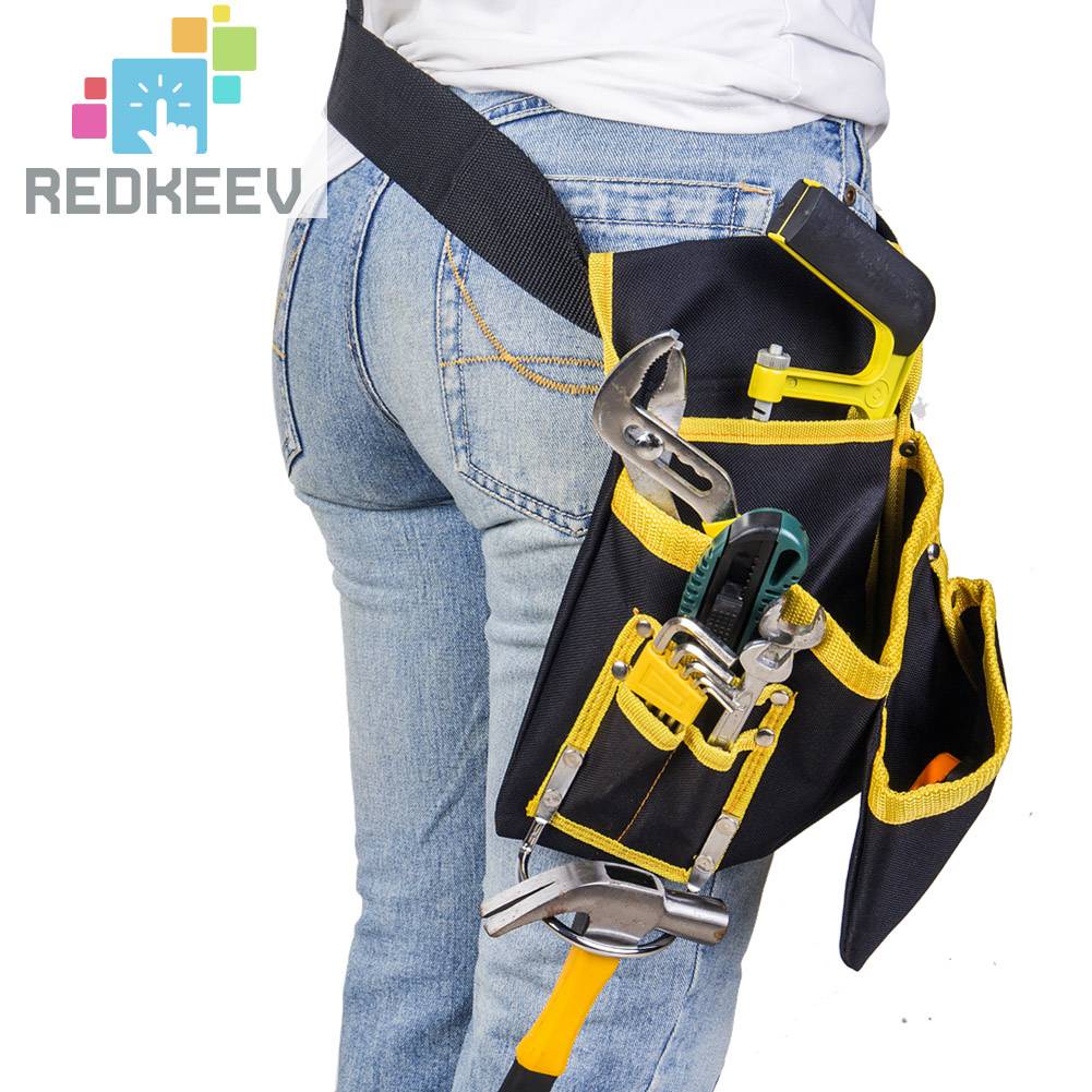 Túi Đeo Hông Bằng Vải Oxford Có Thể Điều Chỉnh Cho Thợ Mộc Và Xây Dựng