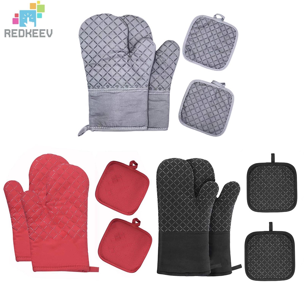 1 Đôi Găng Tay Cách Nhiệt Dùng Cho Lò Nướng BBQ