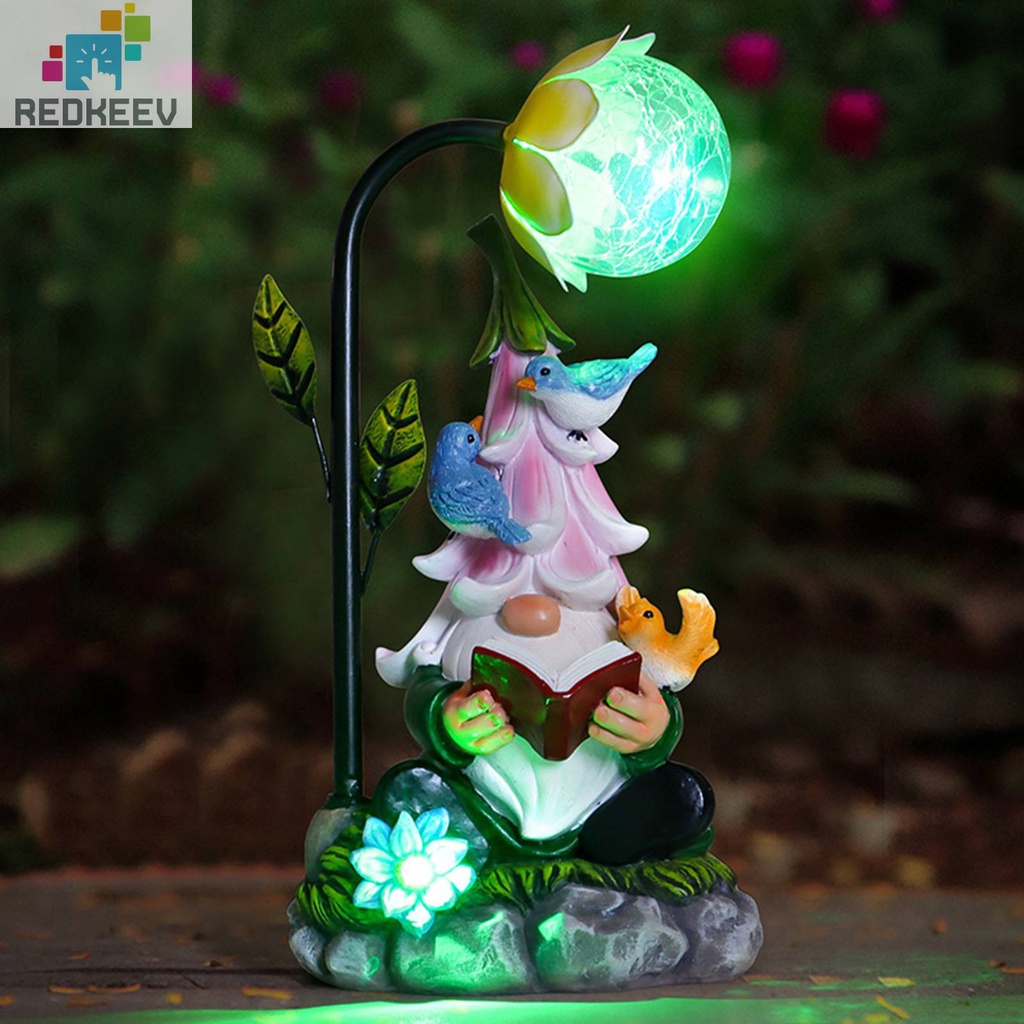 Đồ trang trí Chú Lùn Bằng Nhựa Resin Trang Trí Sân Vườn