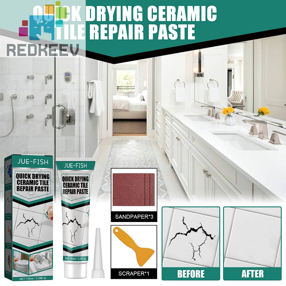 Keo Dán Sửa Chữa Lỗ Khoan Tường Tráng Men Tiện Dụng