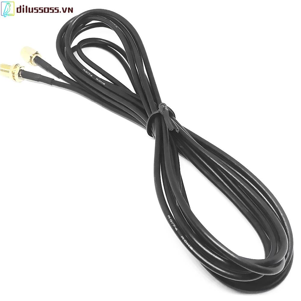 Dây Cáp Kết Nối RP SMA Male Sang RP SMA Female RG316 174 178 Coax