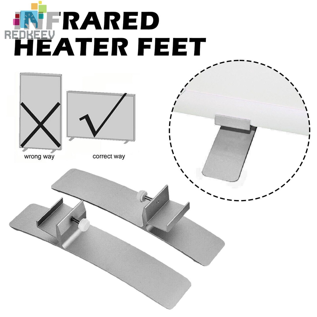 Bộ 2 Giá Đỡ Máy Sưởi Bằng Thép Không Gỉ Dễ Lắp Đặt