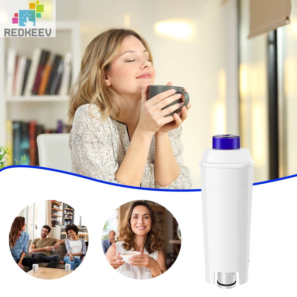 Bộ Lọc Cà Phê Than Hoạt Tính Mềm Thay Thế Cho Delonghi Dlsc002