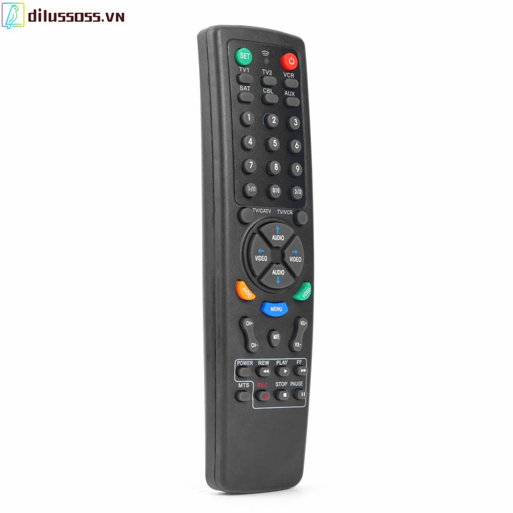 Điều Khiển Từ Xa Đa Năng 6 Trong 1 Cho TV DVD VCR SAT CD AUX