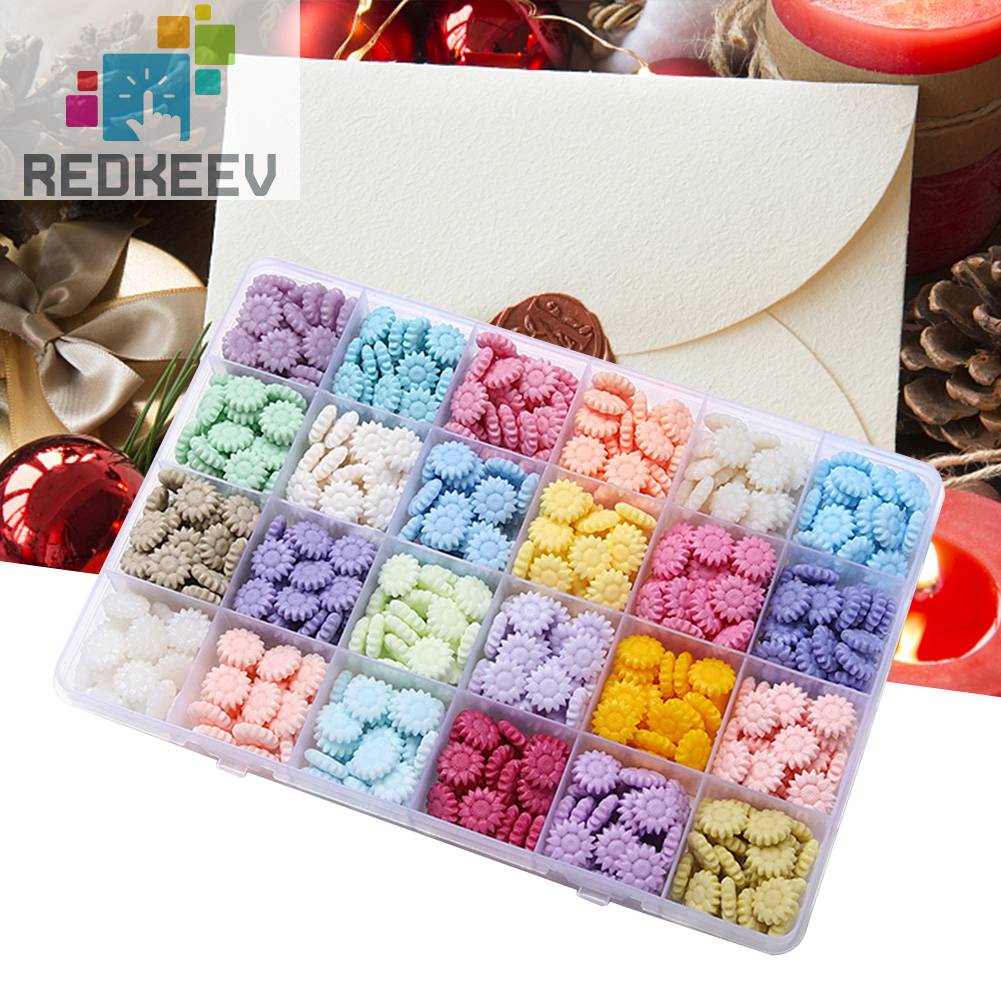 Túi Hạt Sáp Nhiều Màu Hình Hoa Hướng Dương Trang Trí Sổ Tay DIY