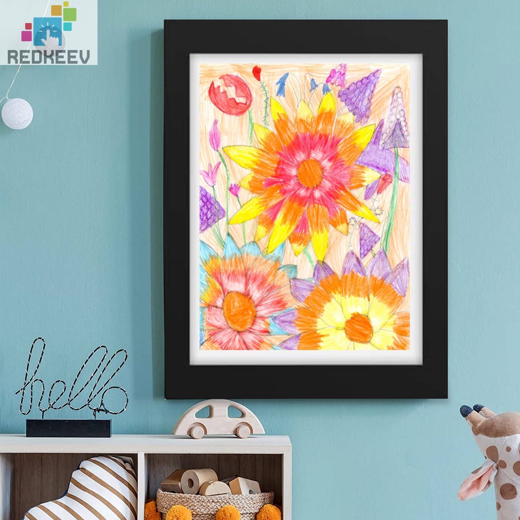 Khung Ảnh Bằng Gỗ Kích Thước A4 Dành Cho Trẻ Em